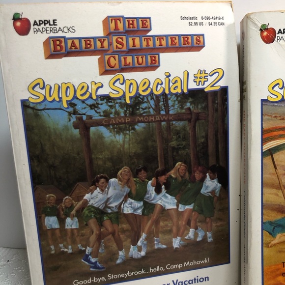 Vintage The Babysitters Club Super Special Books #2, 5, and 7 1989-1991 - Picture 15 of 15